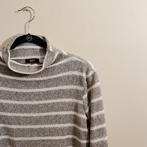 BDG striped mock neck sweater